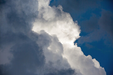 Turbulent Sky with Threatening Clouds