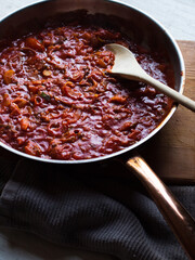 Authentic home made Italian tomato pasata