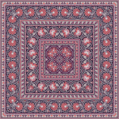 Vector decorative ethnic ornamental illustration