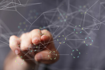 touch binary code interface digital touch