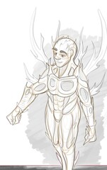 Brecht corbeel illustration concept art characters