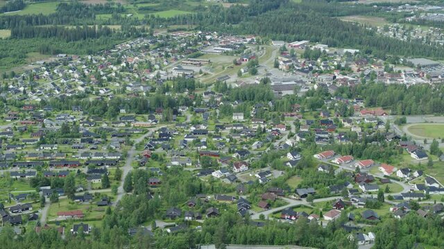 The Norwegian town of Dokka