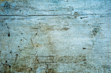 Texture of the old wooden plank close-up