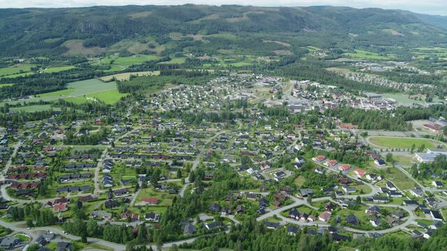 The Norwegian town of Dokka