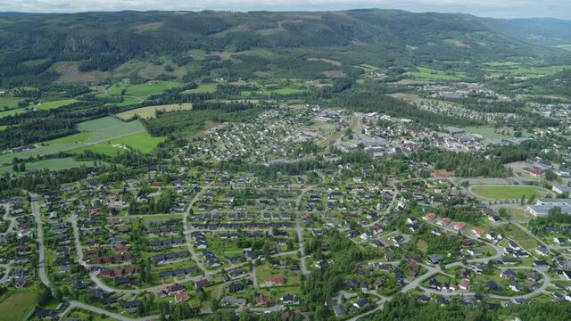 The Norwegian town of Dokka