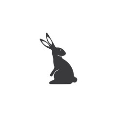 Rabbit vector icon illustration design