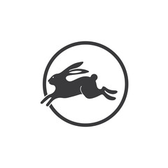 Rabbit vector icon illustration design