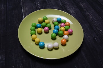 pills on a plate