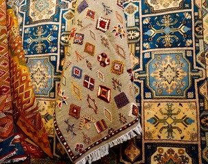 Colorful rugs of Morocco