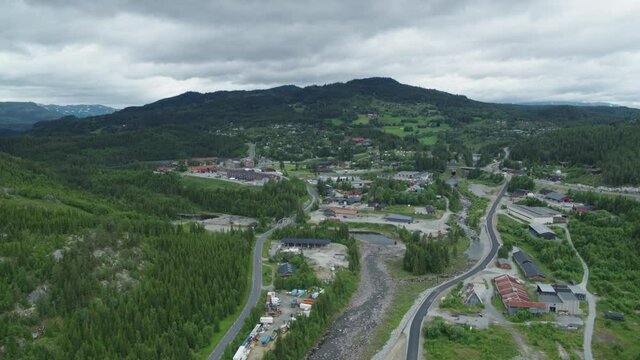 The Norwegian town of Aamot