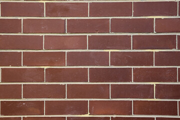 red brick wall
