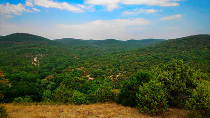 Obraz premium mountain landscape in the summer