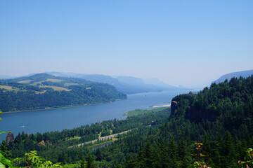 Visitor center on Crown Point