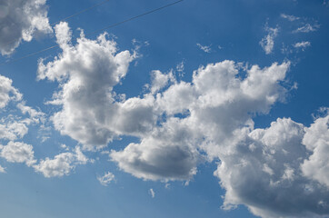 
view of clouds over the beach