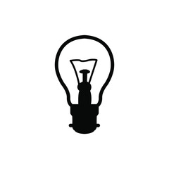 Illustration Vector graphic of bulb lamp icon. Fit for energy, idea, innovation, light etc.