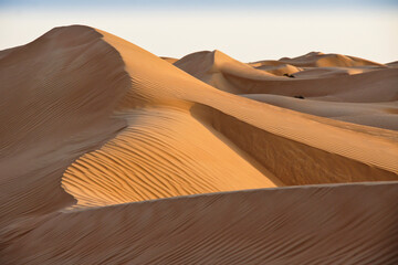Fototapeta na wymiar Sharqiya Sands (Wahiba Sands), Sultanate of Oman