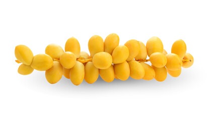 fresh Date palm  isolated on white background
