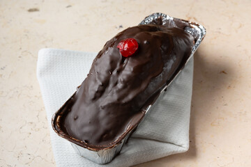 budin de chocolate
