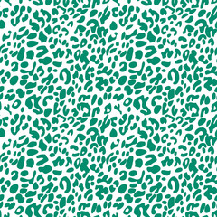 Leopard print seamless repeat pattern background