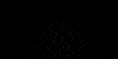 Dark BLUE vector texture with beautiful stars. Decorative illustration with stars on abstract template. Best design for your ad, poster, banner.