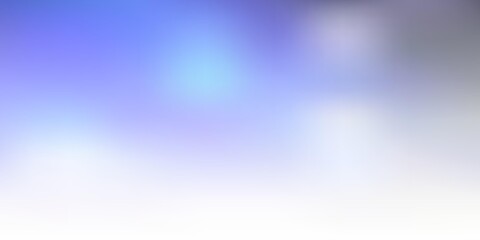 Light blue vector gradient blur template.