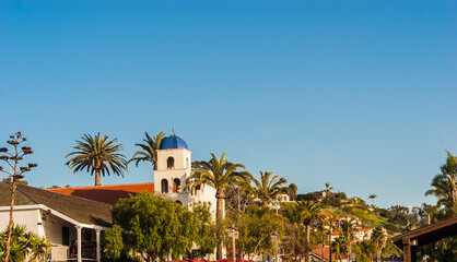 Fototapeta na wymiar The Church of the Immaculate Conception in Old Town San Diego,San Diego,California,USA