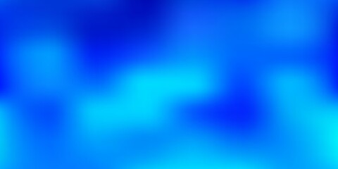 Light blue vector abstract blur drawing.