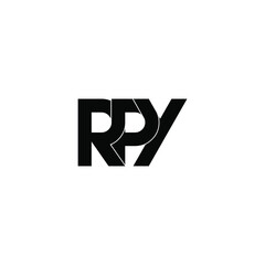 rpy letter original monogram logo design