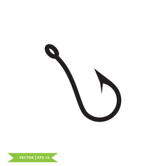 Hook icon vector logo design template