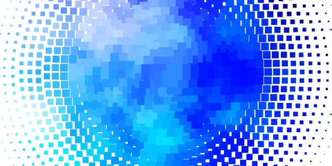 Light Pink, Blue vector pattern in square style. New abstract illustration with rectangular shapes. Pattern for commercials, ads.