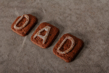 Alphabet Biscuits with 