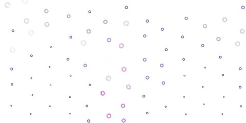 Light purple vector pattern with spheres.