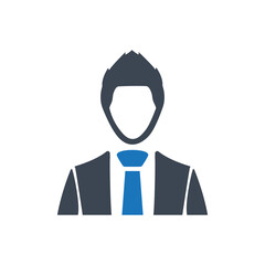 Businessman icon ( vector illustration )