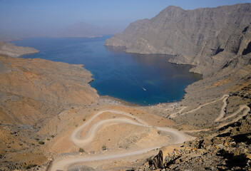 Oman's Musandam Peninsula has been called the “Norway of Arabia” due to its beautiful khors...