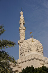Fototapeta na wymiar Jumeirah Mosque, Dubai, United Arab Emirates