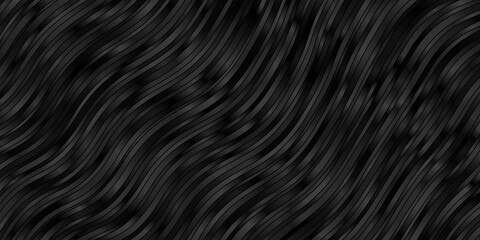 Light Blue, Green vector template with curved lines. Colorful abstract illustration with gradient curves. Pattern for websites, landing pages.