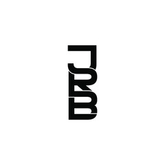 jrb letter original monogram logo design