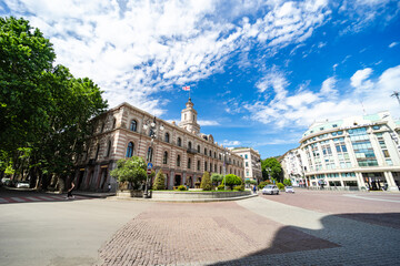 Fototapeta premium Old Tbilisi architecture