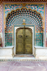 peacock door at city palace