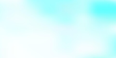 Light blue vector blur pattern.