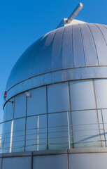 Close up of observatory dome