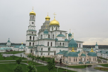 Fototapeta na wymiar Russia, Moscow region, New-Jerusalem Monastery, July 2020 (87)