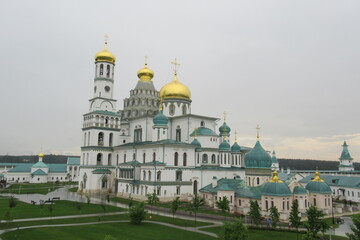 Fototapeta na wymiar Russia, Moscow region, New-Jerusalem Monastery, July 2020 (83)