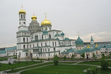 Fototapeta na wymiar Russia, Moscow region, New-Jerusalem Monastery, July 2020 (75)