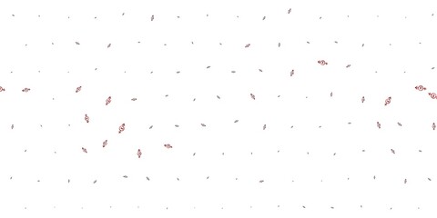 Light Pink, Red vector template with businesswoman signs.