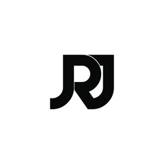 jrj letter original monogram logo design