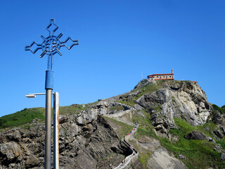 Fototapeta premium The San Juan de Gaztelugatxe in Basque Country, Spain