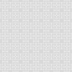Modern background pattern. Grey and white. Geometric wallpaper texture. Seamless pattern for fabric, tile, interior design or wallpaper. Background vector image