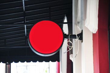 Mock up logo cafe. For a place to put our cafe logo