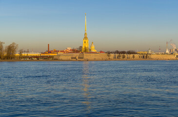 Peter and Paul Fortress. Saint Petersburg,  Russia.